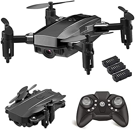 Xzruk Easy преклопен RC Quadcopter за почетник, дрон со 1080p HD камера за возрасни, со 20 мин.