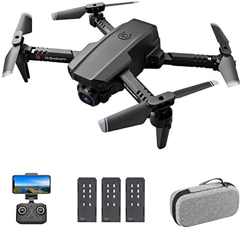 Goolrc RC Drone со камера 4K Drone Dual Camera LS-XT6 Track Flight Sensor Sensor Gesture Фото Видео Видео надморска височина Држете без