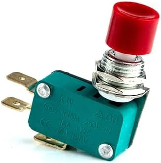 DS-438 DS-438 моментално црвено/зелено копче за активирање на копчето за микро ограничен прекинувач за менување на копчето од 12мм со копче