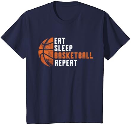 Кошаркарски тренер Јадете кошарка за спиење Повторете кошаркарска маица
