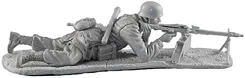 Goodmoel 1/35 WWII германски војник Борба против смола фигура / необјавен и необоен војник Минијатурен комплет / HC-071