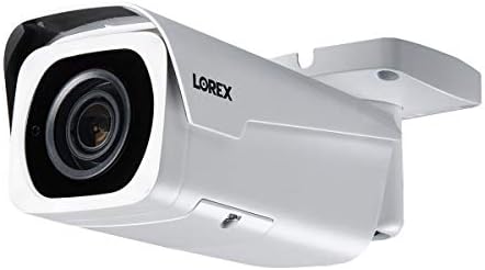 LOREX LNB8963B Внатрешен/Надворешен 4K Ultra HD Nocturnal IP POE мрежна камера, Varifocal моторизиран, 4x оптички зум, 250ft IR Night Vision,