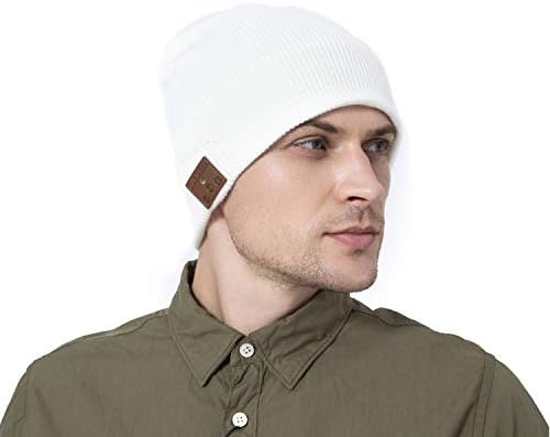 Beanie Bluetooth, MusicBee Bluetooth 5.2 безжична плетена зимска капа, волна постава погодна за домови на отворено и подароци-унисекс