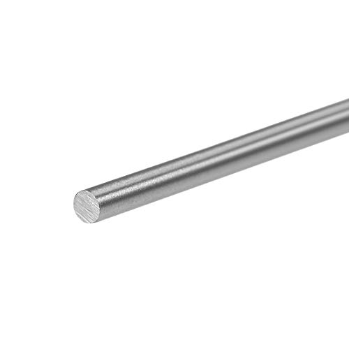 Uxcell тркалезна челична шипка, 3мм HSS струг Алатка за залихи со должина од 150 мм, за дупки за дупчење на вратило за дупчење на минијатурни оски, цилиндрична алатка за за?