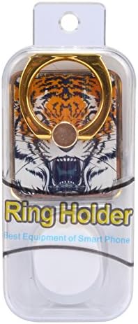SumaClife Leadsive Ring Ring Stand со монтирање на автомобили за паметни телефони - Пакување на мало - Холографски тигар