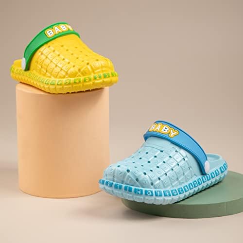 Касазо дете деца момчиња девојки симпатична градинарска вода затнувања азбука сандали се лизгаат на чевли лизгачки лизгалки лесни отворено лето новороденче деца