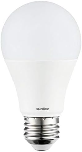 Sunlite 80599-SU LED A19 Супер Силна Сијалица, Затемнета 14 Вати, 1500 Лумени, Средна Основа, UL Наведени, 1 Брои, 6500K Дневна Светлина