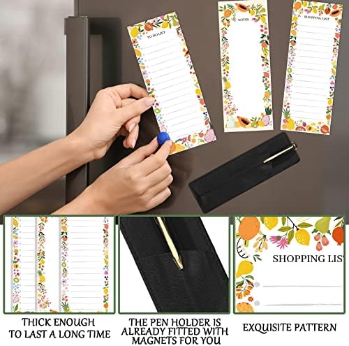 Yingzhao 3 поставува магнет белешки за списоци Смешни меморандуми Магнетна намирници Белешки Фрижидер намирници Список на овошје дизајни