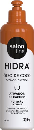 Салон линија - Linha Tratamento - Ativador de Cachos Оригинална експлозија на експлозија на Хидратакао 300 ml - Колекција - Оригинална навлажнувачка