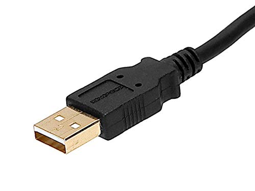 МОНОПРИС USB Тип - А ДО USB Тип - Женски 2.0 Продолжен Кабел - 3 Стапки-Црна 28/24AWG, Позлатени Конектори