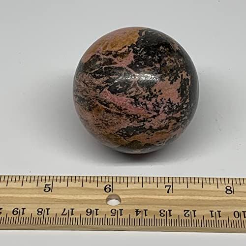 Watangems 300.4g, 2.2 , Природна родонитска сфера топка кристална минерална, Reiki Energy, лечен камен, колекција, домашен декор, Madagascar,