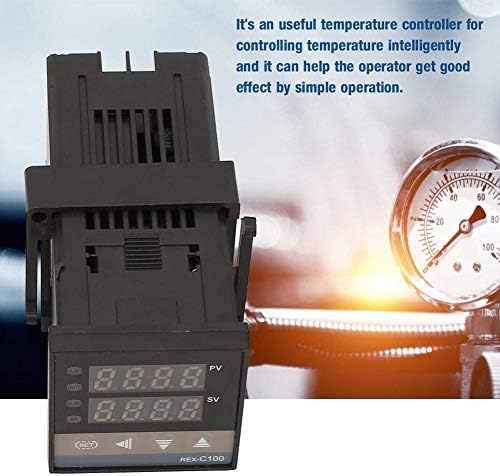 Комплет за контролор на температура PID со SSR 25A Solid State Relay K Type Thermocoupe сензор 0-1300 ℃ AC 110V-240V