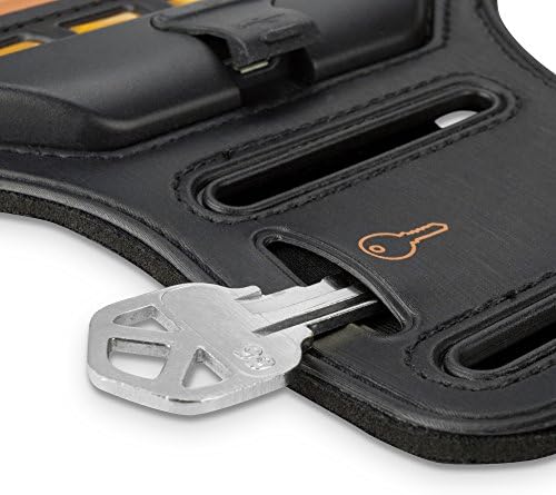 Case Boxwave Case компатибилен со Unihertz Titan Slim - Jogbrite Sports Armband, висока видлива светлина за безбедност LED тркачи