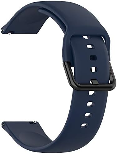 Fit for Samsung Galaxy Watch Active2 40mm/44mm часовници за часовници, Garmin Vivoactive 3 опсези, 20 mm брзо издание на силиконски ленти