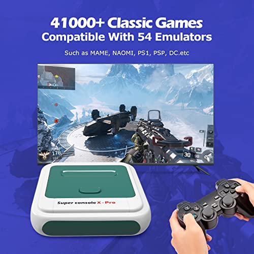 Конзоли за ретро видео игри Kinhank, Super Console x Pro вградени 41,000+ игри, компатибилен со емулатори PS1/PSP/MAME ит