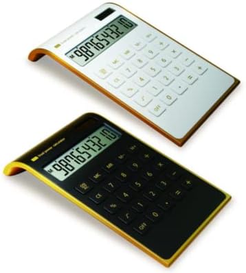 Калкулатор на Јокосии, тенок елегантен дизајн, канцеларија/домашна електроника, калкулатор за десктоп со двојна моќност, соларна