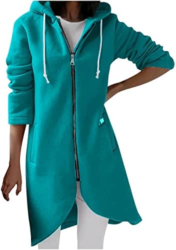 Надворешна облека за тинејџерска девојка со долги ракави од сонцето графички со аспиратор Основни асиметрични аспиратори со џемпери за џемпери 2023 5V