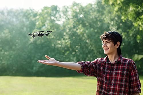 Ryze Tech Tello - Mini Drone Quadcopter UAV за деца почетници 5MP Camera HD720 VIDEO 13MIN FLIGHT TIME EDUCATION GRACK SHICK GRAGHTING SLEENFING SELLIES, POWENER OF DJI, WHITE