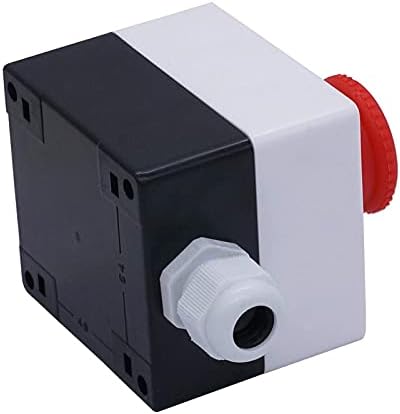 Tioyw 22mm 2 NC црвен знак печурки за итни случаи за стоп на копчето за прекинување на копчето за прекинувач 10A 440V стоп -прекинувач