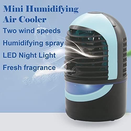 Испарувачки мини климатик, вентилатор на ладен воздух УСБПОРМАБОТИВО тивки за ладење на спреј и уредот за намалување на температурата, вентилатор