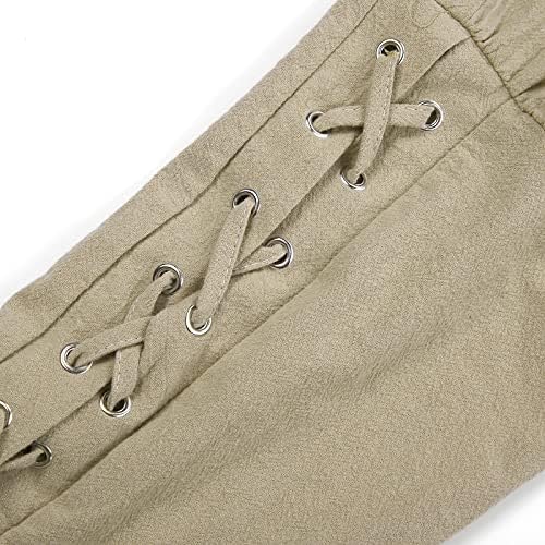 Miashui m костуми панталони панталони глуждот цврста врзана манжетна со машка машка панталони Jeanан исечени директно фит панталони