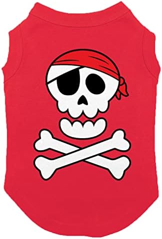 Пиратски черепот &засилувач; Крстови - Куче Кошула