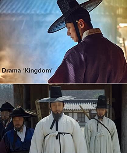 Корејски Традиционален Капа Гат За Мажи Јангбан Шапка Ноќта На Вештерките Носии нетфликс кралство шапка