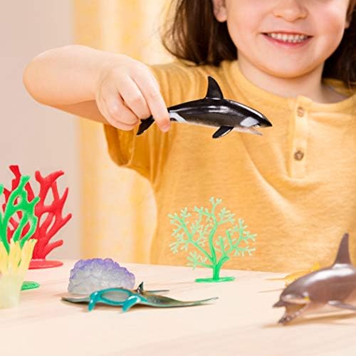 Тера Од Батат-Морски Свет 60 парчиња-Избрани Риби &засилувач; Море Суштество Минијатурни Животински Играчки за Деца 3+