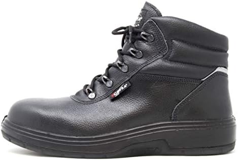 Кофра кожни чизми за работа - Нова асфалт без трескава обувка со композитни безбедносни пети и топлински дефанзивец нитрилна гума