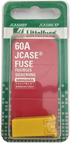 Littelfuse JCAS060.XP JCASE 32 Волти 60 Засилувач Осигурувач, 1-Пакет