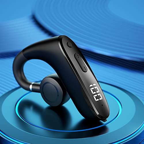 Bluetooth слушалки со единечни уши Bluetooth Bluetooth Bluetooth 5.2 LED дисплеј спроводник Стерео слушалки Спортски возачки