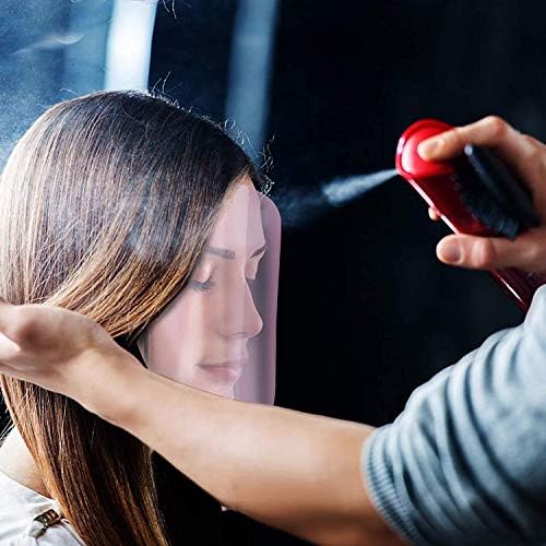 Auear, Pro бербер салон за коса фризери за коса стилист за коса салон салон за сечење прашина вода доказ за пластичен штит за лице