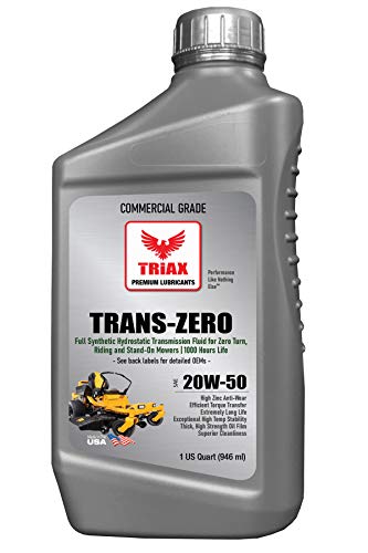 Триакс Транс Нула 20в-50 Целосно Синтетичко Хидростатичко Масло За Пренос за Косилки Со Нула Вртење