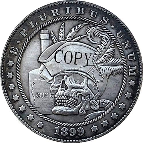 Скитник Никел 1899-САД Морган Долар Монета Копија Тип 213 Копија Орнаменти Собирање Подароци