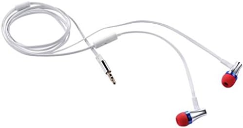 Жични слушалки hi -fi звучни слушалки за рацете на метални слушалки за метални ушни ушни компатибилни со TCL 30 XE 5G - Stylus