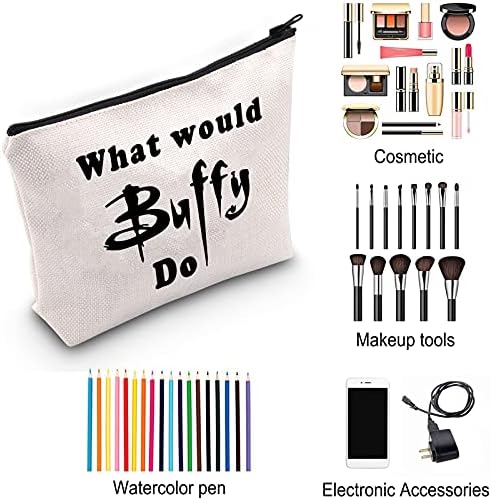 ЗЈЏПО Вампирската Тв Емисија Подарок Бафи Патент Торбичка Што Би Направил Бафи Торба За Шминка