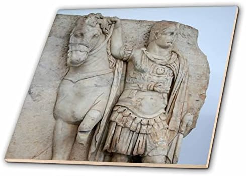 3дроза Римски Себастеон Релјефна Скулптура На Царскиот Принц Диокурос-Плочки