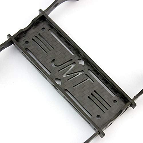 QWINOUT MINI 100 mm комплет за рамки за јаглеродни влакна што не е воспоставен, со заштитник на монтирање за моторни мрежи за внатрешни