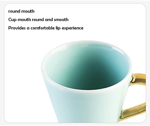 Јалич кригла Церадон кригла керамичка чаша за пиење дома модерна минималистичка чаша чаша канцеларија лате кафе чаша млеко