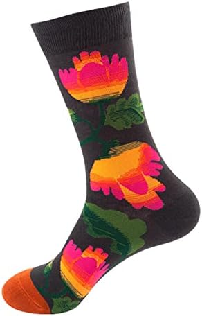Женски чорапи печати чорапи подароци памучни долги смешни чорапи за жени новини забавни слатки женски глуждови чорапи со големина 7-9