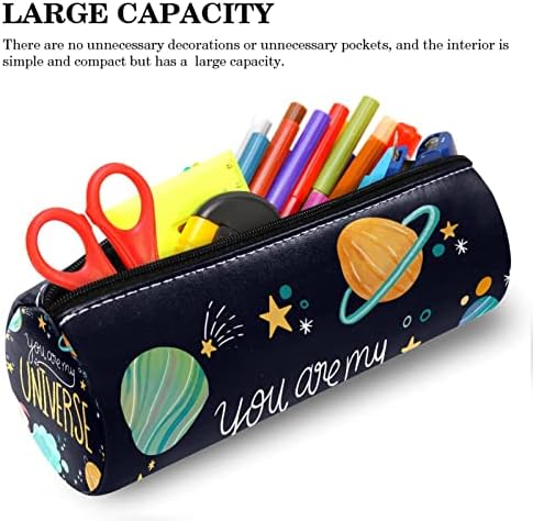 Случај со молив во герот, торбичка за моливи, кутија за моливи, кутија за естетски молив, шема на вселенски брод на галаксијата Планета