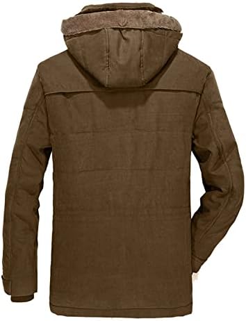 Менс есен и зимска модна обична патент стерео лепенка џеб плус кадифена памучна маичка со простории за јакна со кадифе