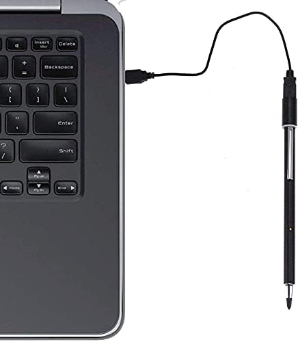 Broonel Black Fine Point Digital Stylus - Компатибилен со HP Probook X360 435 G8 13.3 FHD Convertible лаптоп