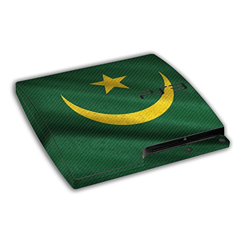Sony Playstation 3 Тенок Дизајн Кожата знаме На Мавританија Налепница Налепница За Playstation 3 Тенок
