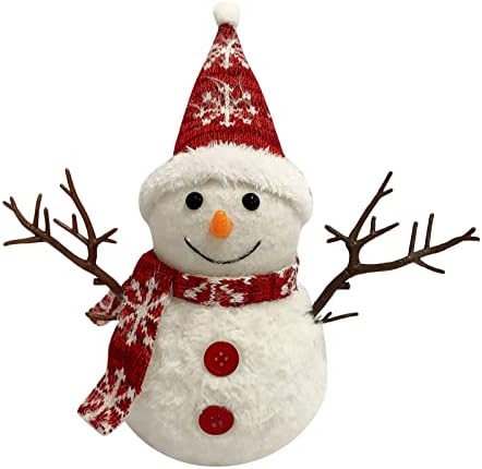 Божиќни блескави украси за кукли од снежен човек Снежен човек светкав водечки празник светло зимска празничка забава дома Декор Божиќни топки
