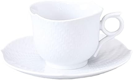 Meissen 00001-29586-1 Wave Play White Cafe Cape & Sasuer 10.1 fl Oz [Паралелен увоз]