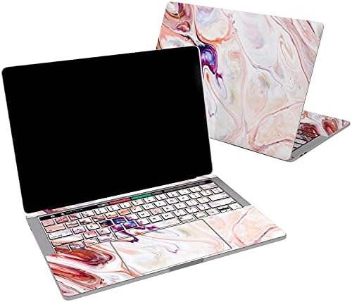 Lex Altern Vinyl Skin Compatible with MacBook Air 13 inch Mac Pro 16 Retina 15 12 2020 2019 2018 Aesthetic Pink Marble Stone Nature