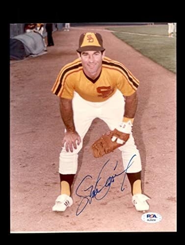 Стив Гарви ПСА ДНК потпиша 8x10 Фото -автограм Падрес - автограмирани фотографии од MLB