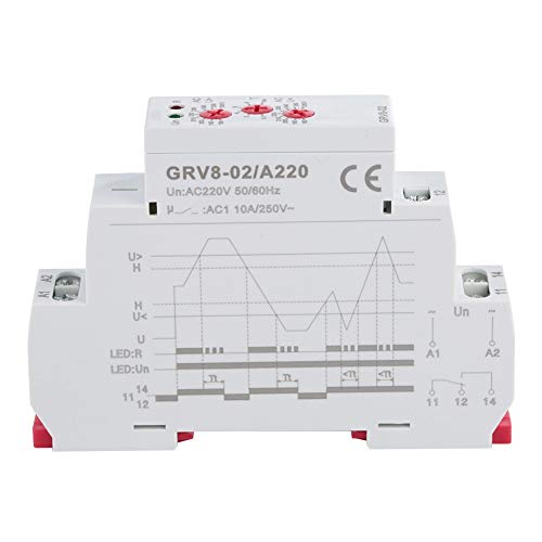 GRV8-02 Еднофазен напон, реле за мониторинг на контролата на видот над заштитата на напон