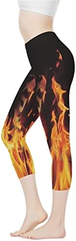 AfpanqZ хеланки женски тренинг спортски нозе XS-3X панталони за лифт за лифт Активна облека за компресија ткаенина фитнес фитнес фитнес